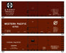 Accurail 8178 HO Scale 40' USRA Double Sheathed Wood Boxcar Kit Western Roads 3 Pack