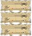 Accurail 8179 HO Scale ACF 2 Bay Covered Hopper Kit 3 Pack CSX How Tomorrow Moves