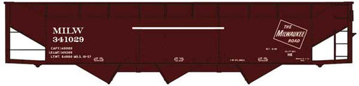 Accurail 81852 HO Scale AAR 70 Ton Offset 3 Bay Hopper Kit Milwaukee Road MILW 341029