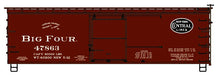 Accurail 81892 HO Scale 36' Double Sheath Boxcar Kit Big Four CCC&StL 47863
