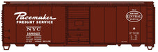 Accurail 81911 HO Scale 40' Steel Boxcar Kit New York Central "Pacemaker" NYC (#'s Vary)