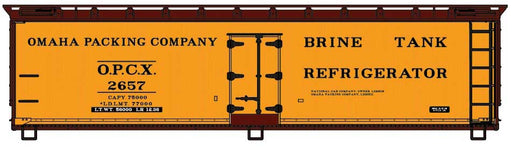 Accurail 81943 HO Scale 40' Wood Reefer Kit Omaha Packing OPCX 2660