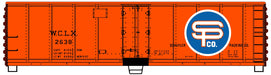 Accurail 8328 HO Scale 40' Steel Reefer Kit Schuyler Packing Company WCLX 2638