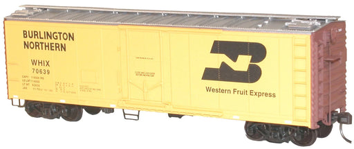 Accurail 8508 HO 40' Steel Reefer Kit Burlington Northern WHIX 70639