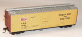 Accurail 8517 HO Scale 40' Steel Reefer Kit Green Bay & Western GBW 19054