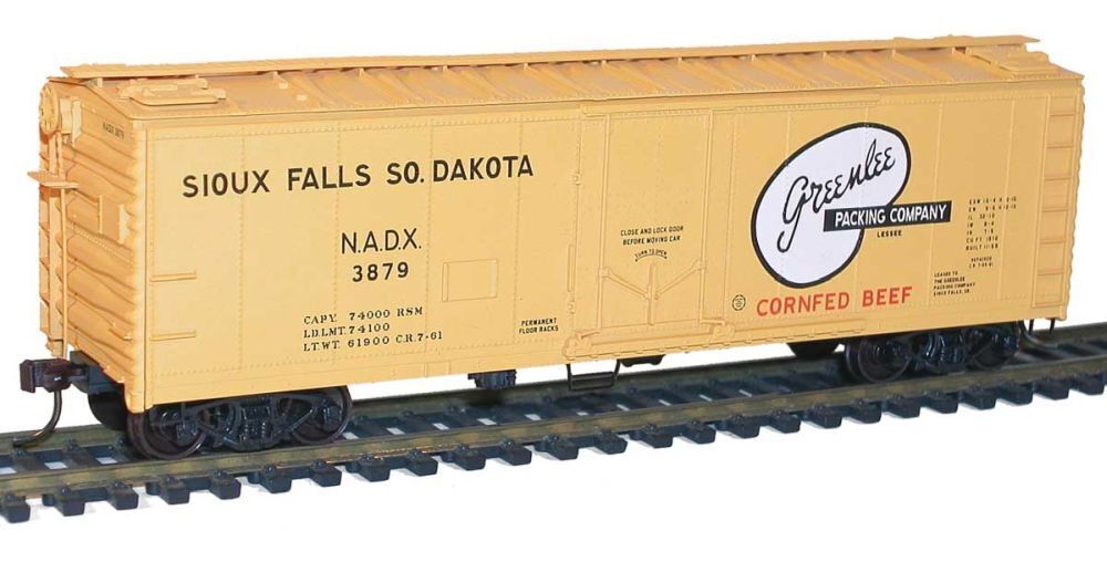 Accurail 8525 HO Scale 40' Steel Reefer Kit Greenlee Packing NADX 3879