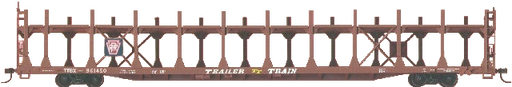 Accurail 9204 HO Scale Bi-Level Open Autorack Kit Pennsylvania PRR - NOS