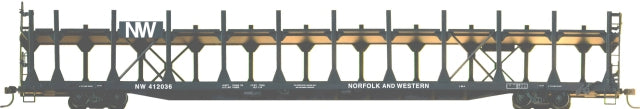 Accurail 9207 HO Scale Bi-Level Open Autorack Kit Norfolk & Western N&W - NOS