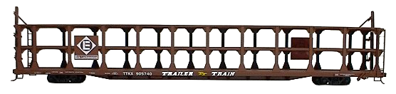 Accurail 9313 HO Scale Tri-Level Open Autorack Kit Erie Lackawanna EL - NOS