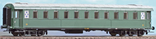 ACME 50390 HO Scale 3rd Class Passenger Coach Type 31000  FS Italia - NOS
