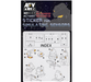 AFV Club AC14401 1/144 Sticker for Simulating Sensors Detail Set