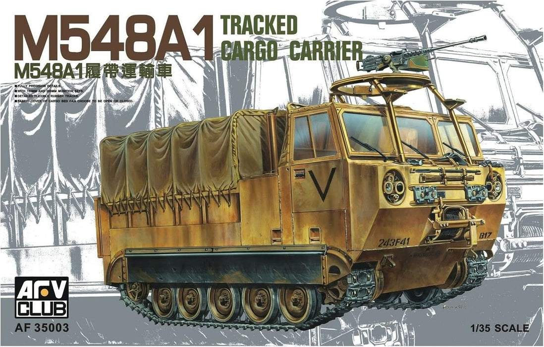 AFV Club AF35003 1/35 M548A1 Tracked Cargo Carrier Model Kit