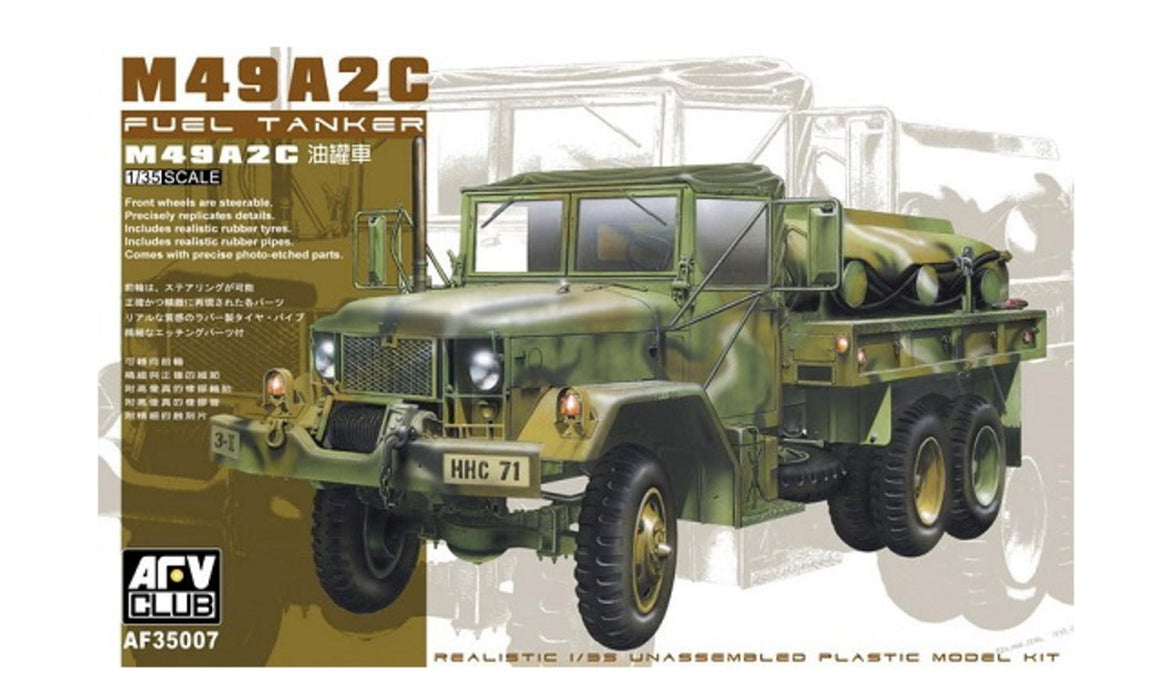 AFV Club AF35007 1/35 M-49A2C Fuel Tanker Model Truck Kit