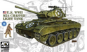 AFV Club AF35054 1/35 M24 Chaffee U.S. WWII Light Tank Model Kit