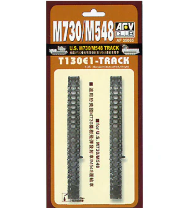 AFV Club AF35065 1/35 T130E1 Track for U.S. M730/M548 Detail Kit