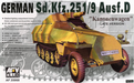 AFV Club AF35068 1/35 German Sd.Kfz. 251/9 Ausf. D Kanonenwagen, Late Version Model Kit