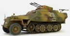 AFV Club AF35082 1/35 Sd.Kfz.251/21 Ausf.D "Drilling" with Anti-Aircraft Gun Model Kit