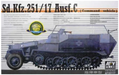 AFV Club AF35117 1/35 Sd.Kfz. 251/17 Ausf. C Command Vehicle Half-Track Model Kit