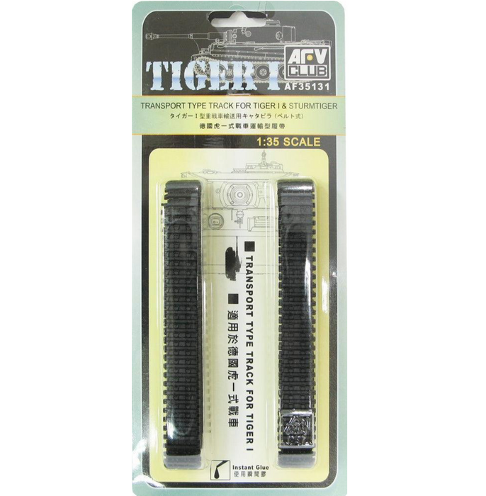 AFV Club AF35131 1/35 Transport Type Track Set for Tiger I & Sturmtiger