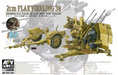 AFV Club AF35149 1/35 German 2cm Flakvierling FlaK 38 AA Gun with Tow Trailer Model Kit