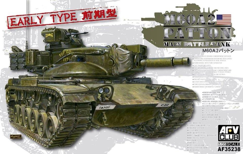 AFV Club AF35238 1/35 M60A2 US Army Tank Model Kit