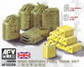 AFV Club AF35258 1/35 WWII British Fuel Tank Set Model Kit