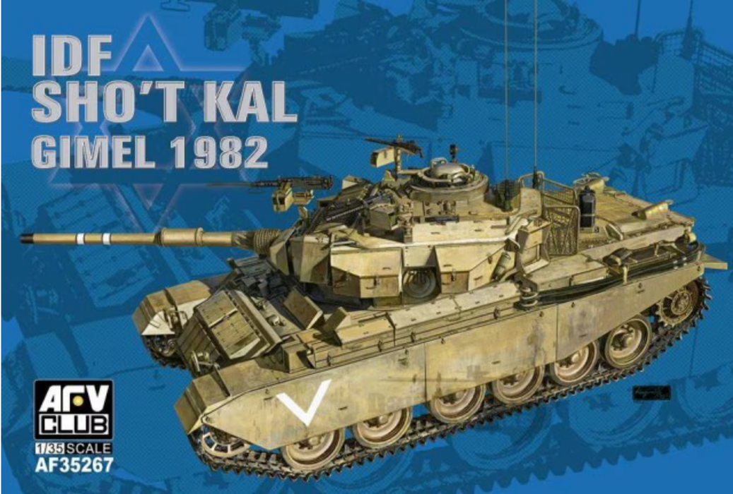 AFV Club AF35267 1/35 IDF Sho't Kal Gimel 1982 Model Tank Kit