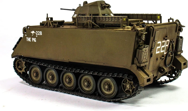 AFV Club AF35291 1/35 Australian Army M113A1 APC with T50 Turret Vietnam War Model Kit