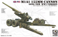 AFV Club AF35295 1/35 M1A1 155mm Cannon "Long Tom" WWII Version Model Kit