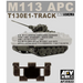 AFV Club AF35S22 1/35 Type 130E1 Workable Track Link Detail Kit for M113 APC