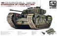 AFV Club AF35S54 1/35 Churchill Mk.III Tank with Ordnance QF 75mm Mk.V Gun Model Kit