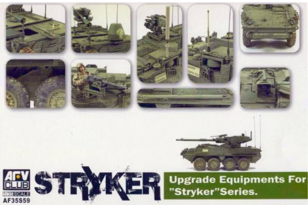 AFV Club AF35S59 1/35 Upgrade Equipment for Stryker Series Model Kit