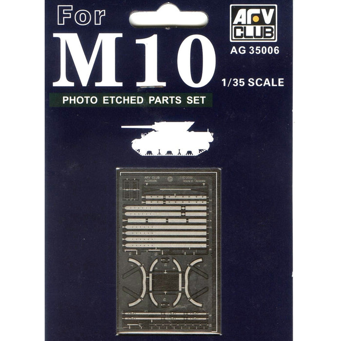 AFV Club AG35006 1/35 Photo-Etched Parts Set for M10 Tank Destroyer