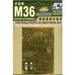 AFV Club AG35013 1/35 Photo-Etched Parts Set for M36 Jackson