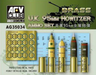 AFV Club AG35034 1/35 U.K. 95mm Howitzer Ammo Set for Cromwell Mk IV & Churchill Mk V