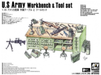 AFV Club AG35302 1/35 US Army Workbench & Tool Set Model Kit