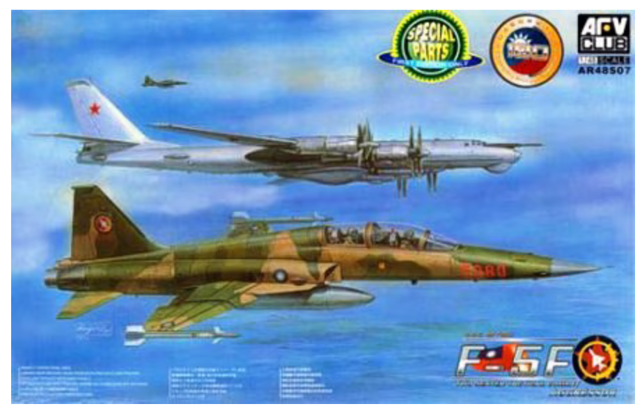 AFV Club AR48S07 1/48 Northrop F-5F Freedom Fighter Model Aircraft Kit