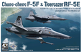AFV Club AR48S11 1/48 Chung-Cheng F-5F & Tigergazer RF-5E Model Aircraft Kit