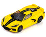 AFX Racing 22013 C8 Corvette Torch Yellow Mega G+ HO Scale Slot Car