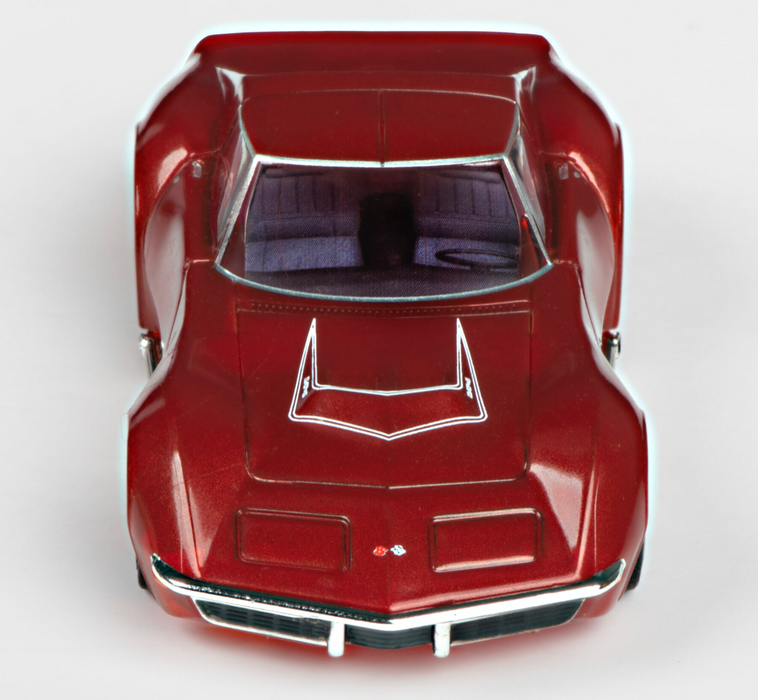 AFX Racing 22038 1971 LT1 Corvette (Red Metallic) Mega G+ HO Scale Slot Car