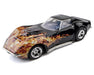 AFX Racing 22051 2021 1968 L88 Corvette (Wildfire Black) Mega G+ HO Scale Slot Car
