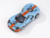 AFX Racing 22052 Ford GT Heritage #6 Gulf Mega G+ HO Scale Slot Car