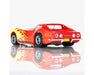 AFX Racing 22055 1970 Corvette (Wildfire Red/Yellow) Mega G+ HO Scale Slot Car