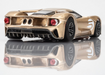 AFX Racing 22061 Ford GT Heritage #5 Gold GT Mega G+ HO Scale Slot Car