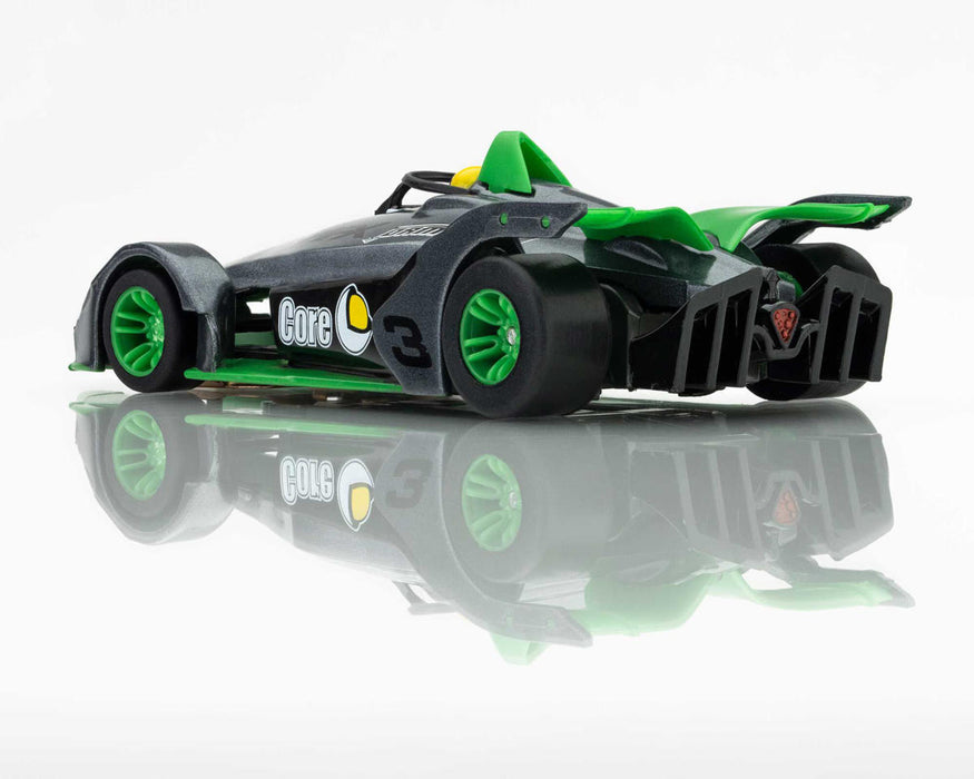 AFX Racing 22064 Mega G+ Formula N #3 Slot Car Silver and Green