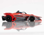 AFX Racing 22066 Mega G+ Formula N #4 Slot Car Red and Gray