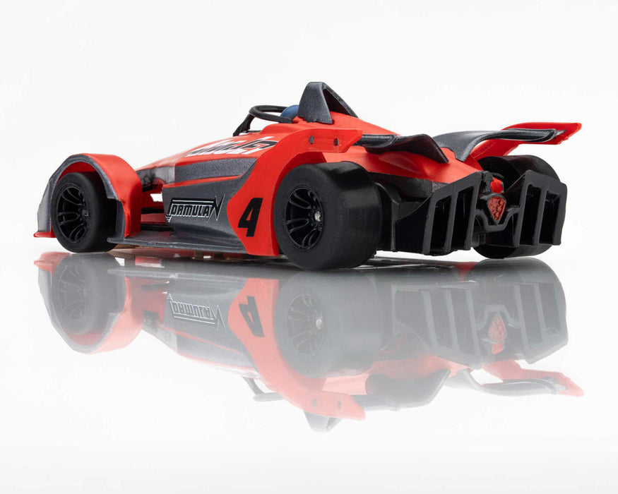 AFX Racing 22066 Mega G+ Formula N #4 Slot Car Red and Gray