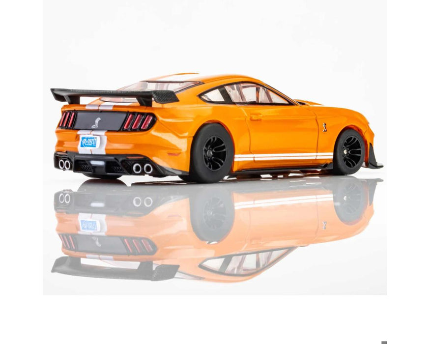 AFX Racing 22069 Shelby Mustang GT500 (Twister Orange) GT Mega G+ HO Scale Slot Car