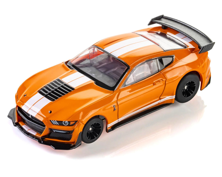 AFX Racing 22069 Shelby Mustang GT500 (Twister Orange) GT Mega G+ HO Scale Slot Car