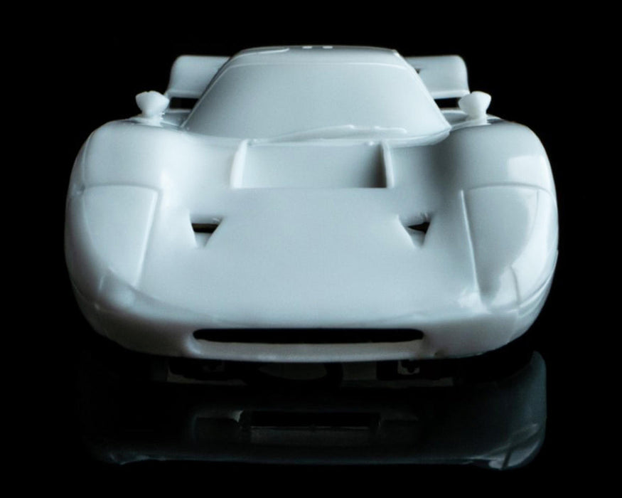 AFX Racing 22070 Ford GT40 Mark IV Paintable Mega G+ HO Scale Slot Car